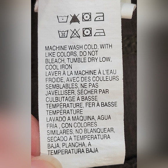 Lucky Brand Sz S‎ Army Green Drawstring Shawl Collar Button Cotton Jacket - Picture 6 of 9